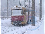Трамваи в Харькове сегодня не ходят - из-за снега
