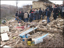 Восточная Турция пострадала от землетрясения