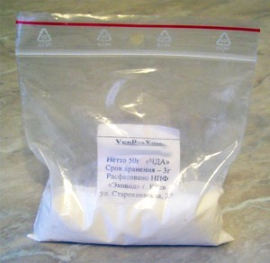Изъято 29,1 кг марганцевокислого калия