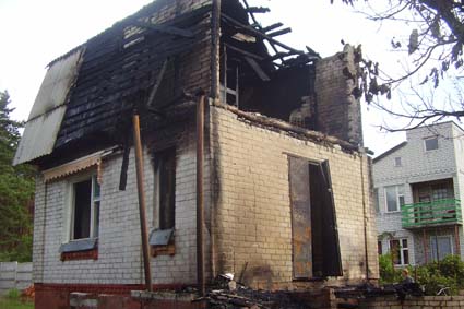 Два дома от пожара ночью были спасены