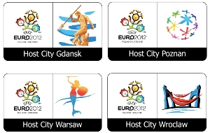 Представлены логотипы польских городов, принимающих ЧЕ-12