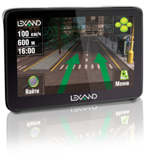 Навигатор Lexand SG-555 с поддержкой GPS и ГЛОНАСС покажет пробки!