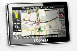 Lexand SL-5750: GPS-навигатор в стиле iPhone 4