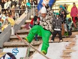 Завтра на «Каскаде» пройдут соревнования по сноубордингу
