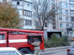 Во время пожара в Харькове погиб мужчина