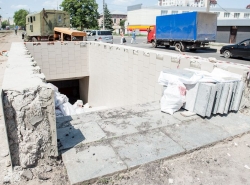 Подземный переход возле универмага «Харьков» откроют в начале июня
