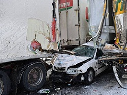 Серьезное ДТП в Швеции - столкнулись почти 100 автомобилей (ФОТО)