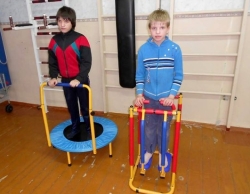 Богодуховский детский дом получил тренажеры для реабилитации