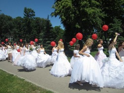 На входных в парке Горького соберутся невесты