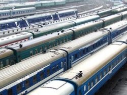 Движение поездов в направлении восточных областей Украины перекрыто