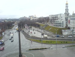 Движение на площади Павловской будет закрыто до конца месяца