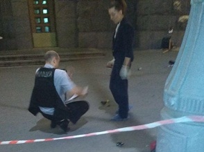Стрельба под мэрией Харькова - 2 человека погибли