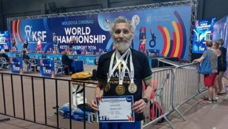 Харківський феномен: 79-річний спортсмен знову став чемпіоном світу!