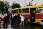 Улица Октябрьской революции временно тоже останется без трамваев