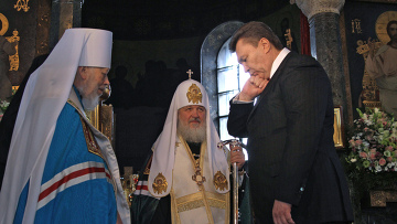 Патриарх Кирилл и Митрополит Владимир прибыли в Харьков