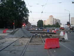 Реконструкция трамвайных путей на проспекте Гагарина на выходных перекроет движение транспорта