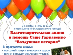 В Харькове проведут благотворительную акцию "Воздушная история"