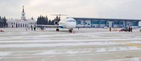 В МА «Харьков» заработал новый перрон для самолетов