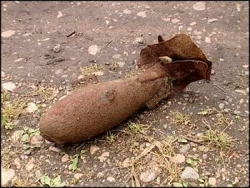 В Мерефе обнаружили бомбу ФАБ-50