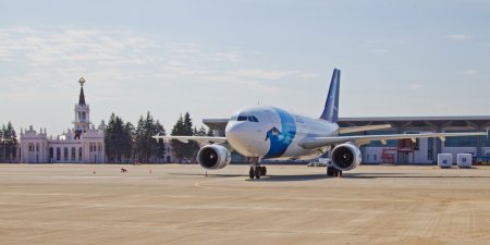 Харьковский аэропорт принял самый тяжелый самолет