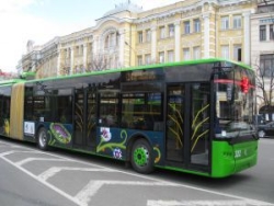Евроболельщики будут передвигаться по Харькову троллейбусом