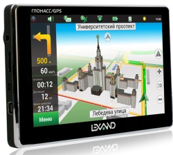 Lexand выпустила первый ГЛОНАСС/GPS-навигатор с GPRS-модемом