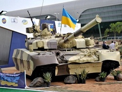 Харьковский танк "Оплот" покажут на международной высавке