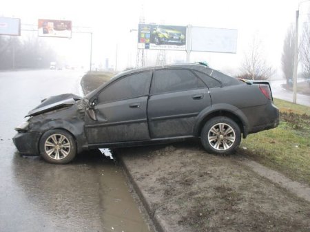 ДТП на Полтавском Шляхе: водитель сбежал с места аварии (ФОТО)