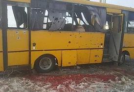 ОБСЕ: Автобус под Волновахой был уничтожен ракетами, выпущенными с подконтрольной российским террористам территории