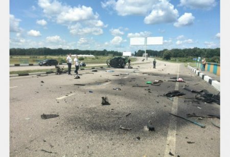 ДТП возле Пятихаток: БМВ не вписался в поворот 