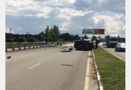 ДТП возле Пятихаток: БМВ не вписался в поворот 