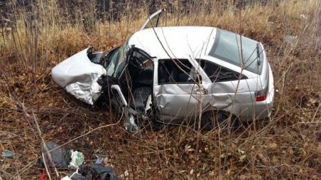 ДТП на окружной: в искореженом «Дэу» пострадали двое детей