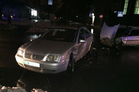 В центре Харькова - авария с участием высокопоставленного полицейского (фото, видео)