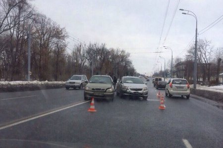 На Сумской столкнулись автомобили (фото)