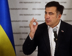Саакашвили пообщался с жителями Харькова в метро