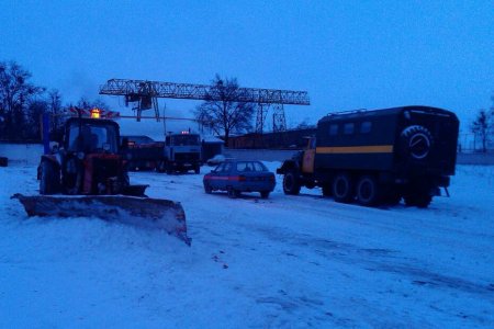 На трассе "Киев-Харьков" появился мобильный пункт жизнеобеспечения (фото)