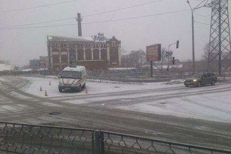 В центре - авария с участием "скорой" (фото)