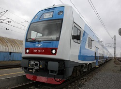 Укрзализныця запустила скоростной двухэтажный поезд из Киева в Харьков