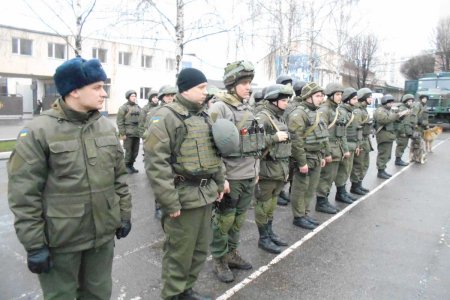 Нацгвардейцы отправились патрулировать Изюм (фото)