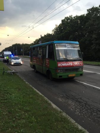 На Белгородском шоссе сбили велосипедиста (ФОТО)