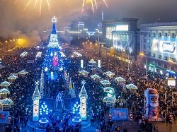 Массовых новогодних гуляний в Харькове будет - мэрия