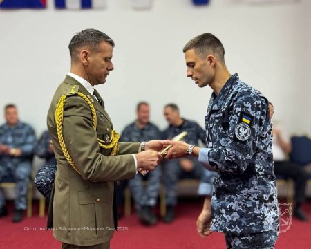 Молоді лейтенанти поповнили ряди ВМС України