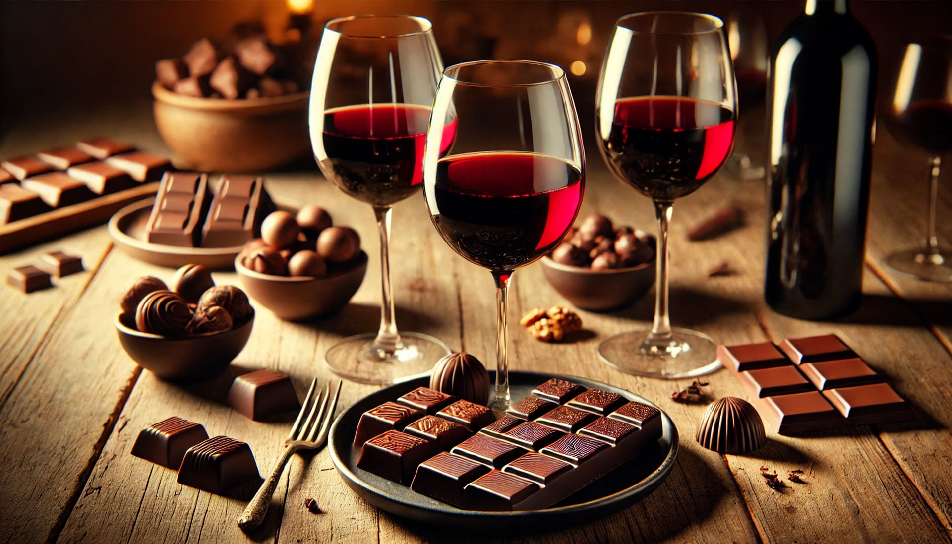 Вино і шоколад