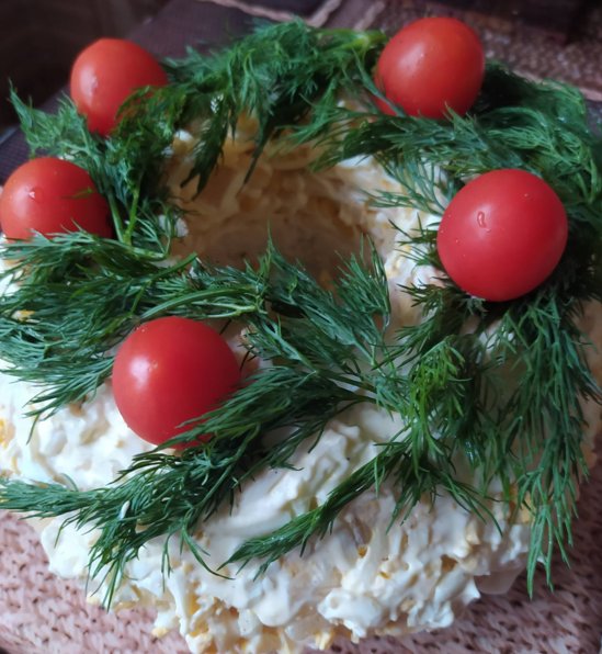 Салат "Гавайський".