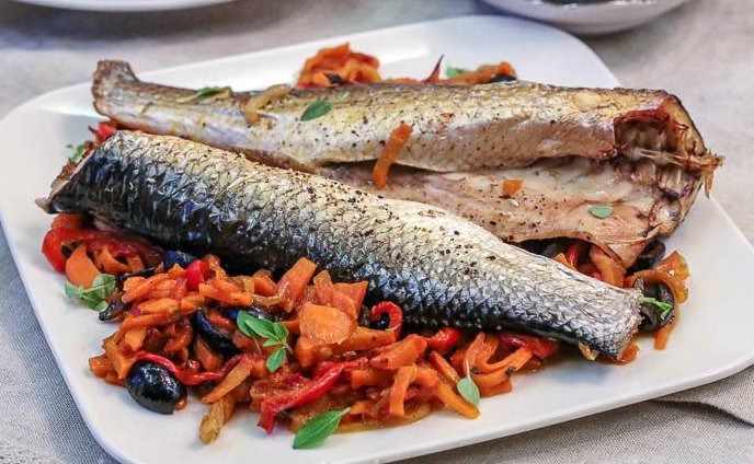 Риба на парі