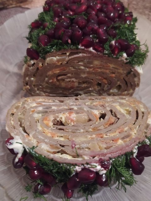 Печінковий рулет