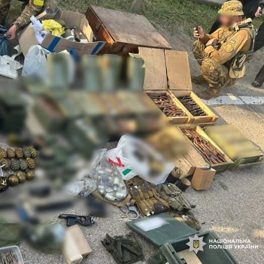 Вилучені боєприпаси