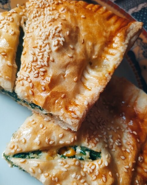 Шпинатний пиріг