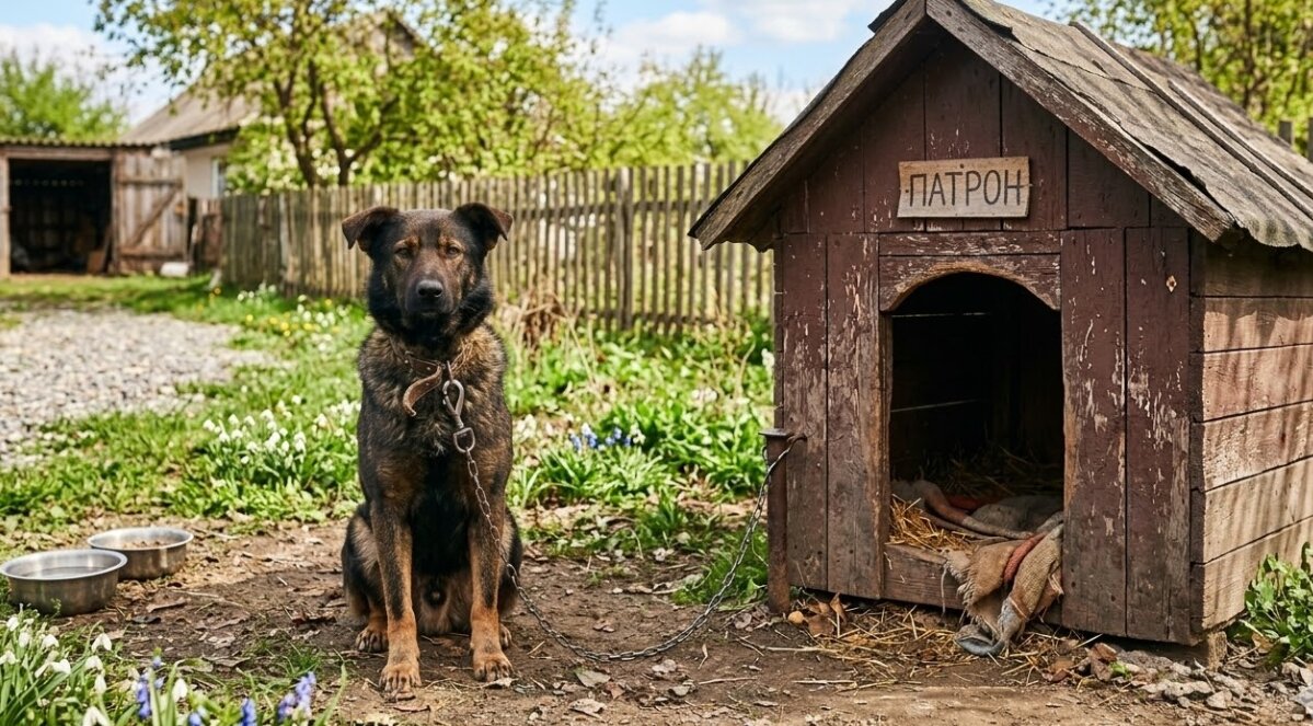 Собака на ланцюгові