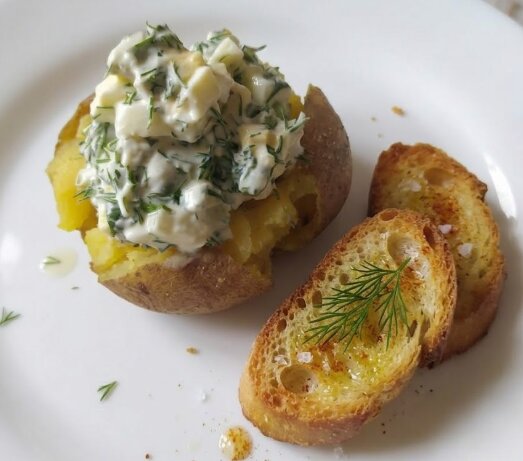 Картопля під соусом